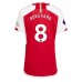 Maillot de foot Arsenal Martin Odegaard #8 Domicile vêtements Femmes 2023-24 Manches Courtes